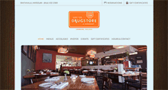 Desktop Screenshot of drugstorerestaurant.com